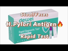H Pylori Antibody Antigen Test Cassette Volbloed Serum Plasma Eén stap