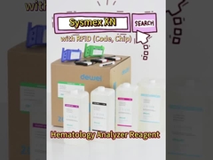 XN-350, XN-550, XN-serie Analyzer Reagents Sysmex Hematologie Gesloten systeem Barcode Chip RFID-kaart