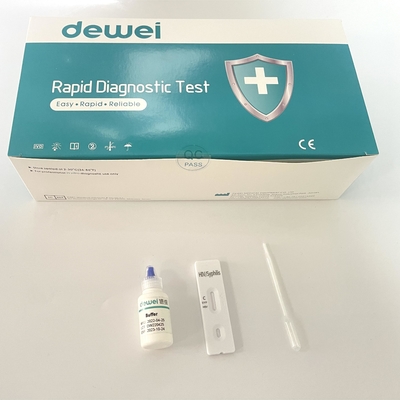 Qualitative Detection Syphilis Rapid Test Kit For Whole Blood Serum Plasma