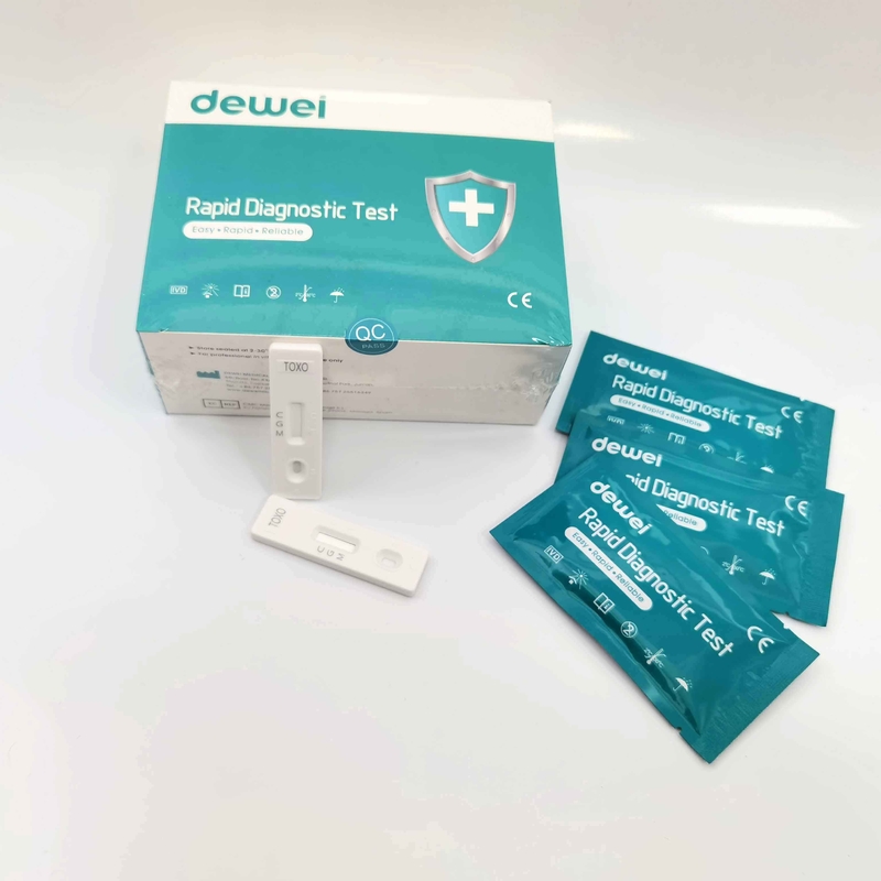 CE ISO Toxo IgG IgM Rapid Test Human Serum / Plasma / Whole Blood Samples
